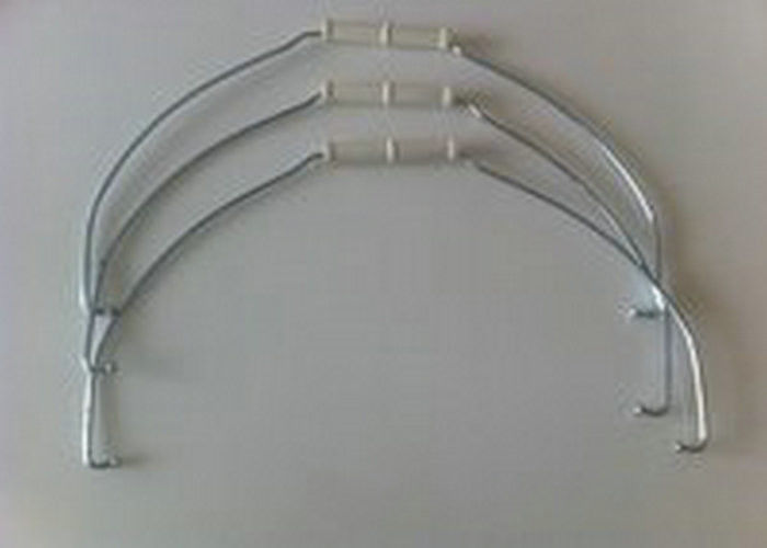 Small Metal Wire Bucket Handles , Steel Wire Material Handles For Buckets