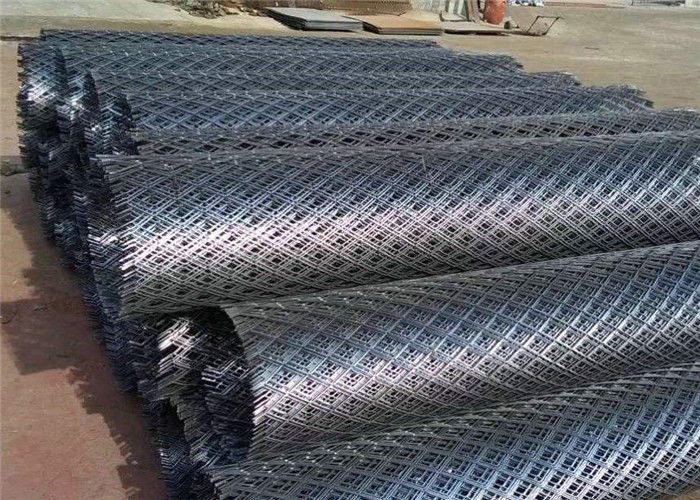 Decorative Aluminum Expanded Metal Mesh Fit Trailer Flooring Stretch