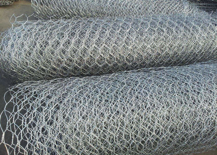 Heavy Duty Hexagonal Mesh Gabion Reno Mattress 60x80mm Size For