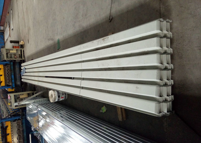 Orange Color Powder Coated Corrugated Steel Roofing Sheets