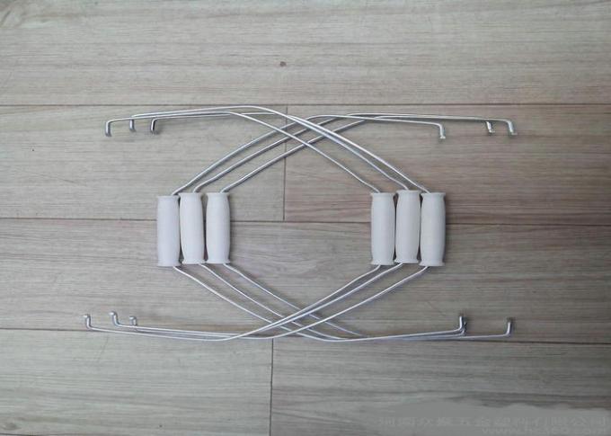 Small Metal Wire Bucket Handles , Steel Wire Material Handles For Buckets