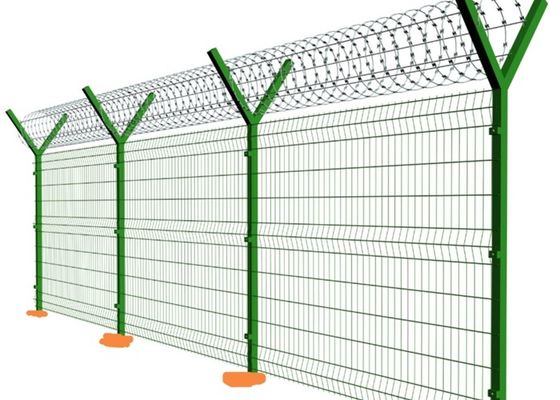 Clear View BWG 8 358 Anti Climb Security Fence Mesh For Prison