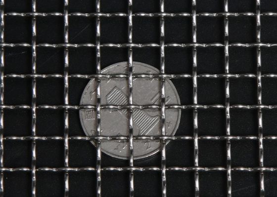 1-30m Ss304 Stainless Steel Woven Wire Mesh Sheets For Decorative