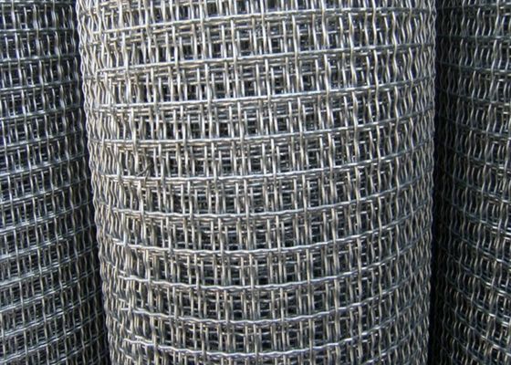 Ss316l 60 Micron Double Crimped Wire Mesh 0.8mm Architectural Screen