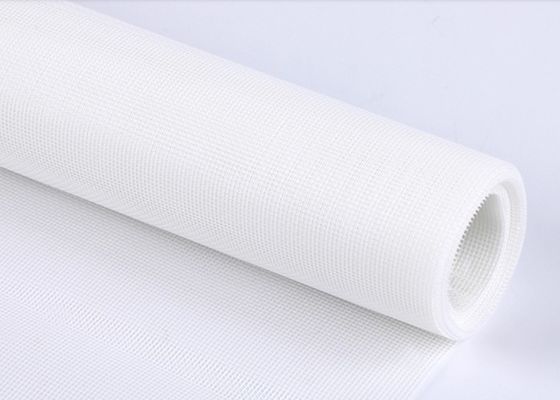 OEM 2.5x2.5 White Fiberglass Wire Mesh Wall Materials Use