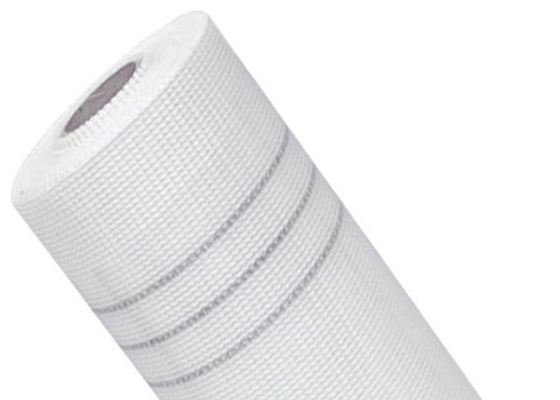 Concrete Adhesive White Fiberglass Screen Mesh 75gr 125gr 1x1