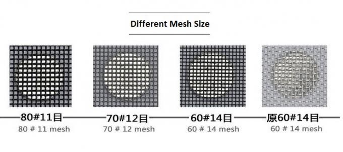 2-31.5m Black Ss316 Bullet Proof Window Screen Plain Weave 0