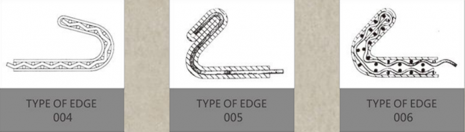 Anti Corrosion 304L Stainless Steel Crimped Wire Mesh 100 Micron 12.7mm Hole Heavy Duty 5