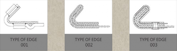 Anti Corrosion 304L Stainless Steel Crimped Wire Mesh 100 Micron 12.7mm Hole Heavy Duty 4