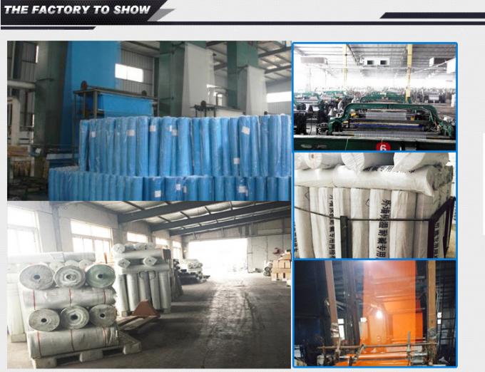 High Temperature Fiberglass Mesh 10x10 Mesh 80g/m2 Twill Woven 8